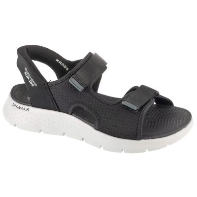 Skechers Slip-Ins: Go Walk Flex Sandale – Einfacher Einstieg 229210-BKGY Schwarz 42