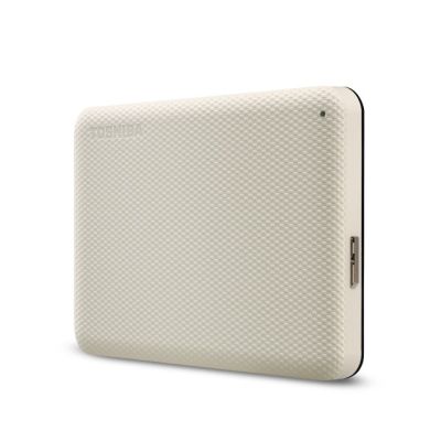 3. Toshiba Canvio Advance Externe Festplatte 4 TB 2,5" USB Typ-A 2.0/3.2 Gen 1 (3.1 Gen 1) Weiß