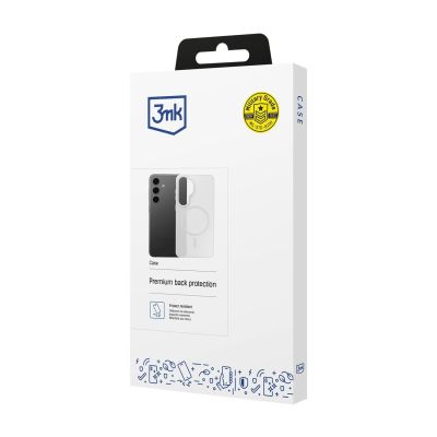 12. 3mk Smoke MagCase für Samsung Galaxy S25 - Weiß-Transparent
