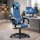 4. Huzaro Force 2.7 Blauer Gaming-Stuhl