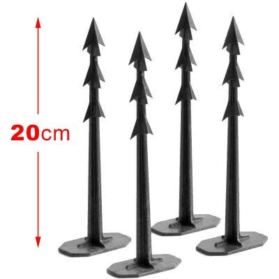 11. Stifte, Köpfe, Hefte für Agrotextilharpunen, Hefthöhe 20 cm, 50 Stück