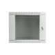 2. Lanberg WF01-6409-10S einteiliger Schrank (9 HE; 500 mm / 600 mm / 450 mm; Wandmontage; Glas; 19 Zoll; grau)