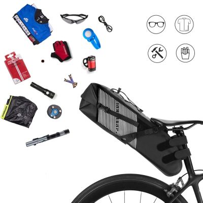 6. Rockbros AS-013 10L Satteltasche - Schwarz