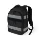 DICOTA Hi-Vis V2 Rucksack Schwarz Polyethylenterephthalat (PET), thermoplastische Polyurethan-Elastomere (TPU)