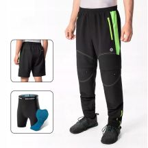 ROCKBROS 3-in-1-Sporthose YPK049 schwarz-fl XL
