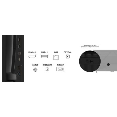3. TCL 65P69K LED-Fernseher 65 Zoll 4K Ultra HD Google TV Dolby Atmos DVB-T2 Schwarz