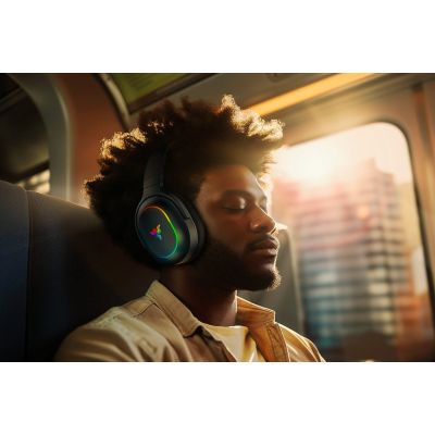 5. Razer Barracuda X Chroma Headset, kabellos, Over-Ear, schwarz