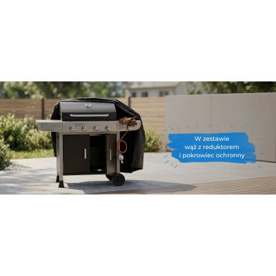 20. Ravanson GO-4 13,3 kW Gasgrill