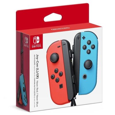 11. Nintendo Joy-Con-Controllerpaar Neonrot/Neonblau