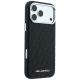 4. Karl Lagerfeld MagSafe-Schutzhülle aus Metall mit genarbtem Allover-Logo für iPhone 17 Pro / 18 Pro – Schwarz