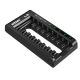 5. XTAR LADEGERÄT FÜR AKKUS R03 / AAA UND R6 / AA LI-ION 1,5 V / NIMH L8