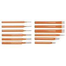 Neo Tools 12-teiliges Set aus Körner, Meißel und Zentrierkörner