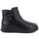 6. Bequeme Damen-Ankle-Boots mit Keilabsatz, schwarz, Potocki PT16397