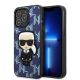 Karl Lagerfeld KLHCP13LPMNIKBL iPhone 13 Pro / 13 6.1" Hardcase blau/blau Monogram Ikonik Patch