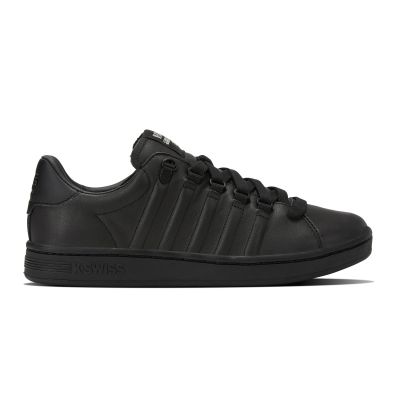 K-Swiss LOZAN II Herren Sneaker, Naturleder, schwarz (07943-904-M)