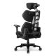 4. COUGAR Terminator Elite Gaming-Stuhl, gepolsterter Sitz, Schwarz, Silber