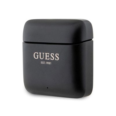 4. Guess Bluetooth-Kopfhörer GUTWSSU20ALEGK TWS + Dockingstation schwarz/schwarz gedrucktes Logo