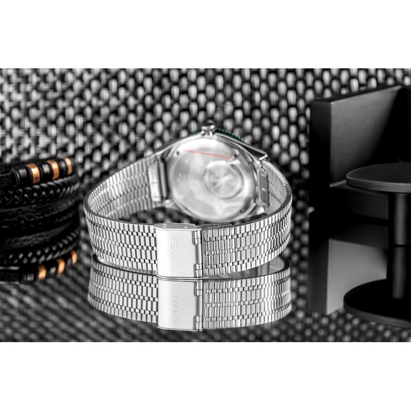 7. TIMEX Q Reissue TW2U61700 Herrenuhr + Box