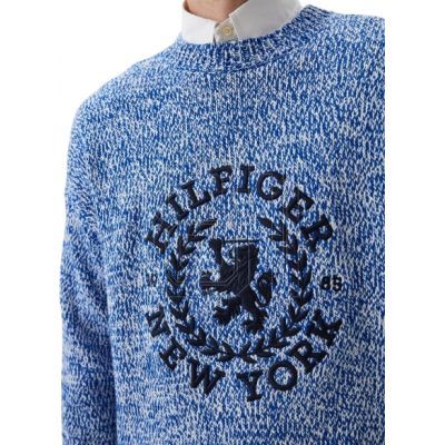 3. Tommy Hilfiger Slub Mouline M MW0MW33500 Pullover