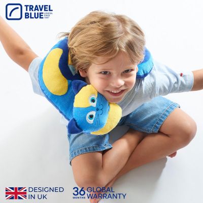 6. TRAVEL BLUE KINDER-REISEKISSEN KÄTZCHEN SLEEPY