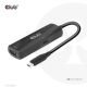 4. CLUB3D CAC-1588 Kabeladapter 0,17 m USB Typ-C HDMI Schwarz