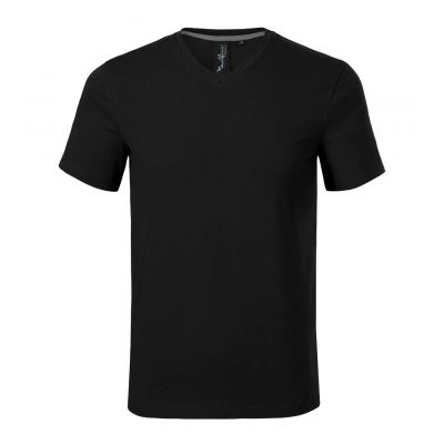 2. Malfini Action V-Ausschnitt T-Shirt M MLI-70001 schwarz