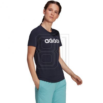 3. adidas Essentials Slim Logo T-shirt W H07833