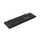 3. Wozinsky WKG-200 RGB Membran-Gaming-Tastatur mit Scrollrad – Schwarz