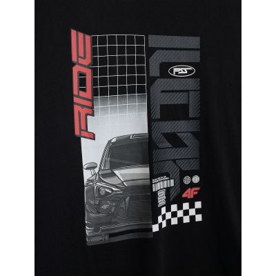 7. Herren-T-Shirt mit Aufdruck, regulär, Größe 4F 4FRAW26TTSHM4447-20S