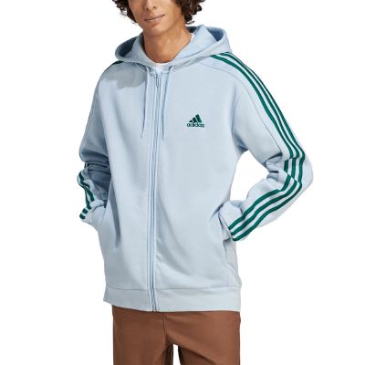 11. adidas Essentials Fleece 3-Streifen Full-Zip M Sweatshirt IJ8932