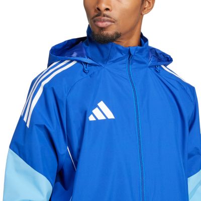 12. Herren adidas Tiro 25 Competition Allwetterjacke Blau JI8930