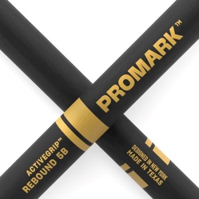 4. PRO MARK Rebound 5B ActiveGrip - Drumsticks