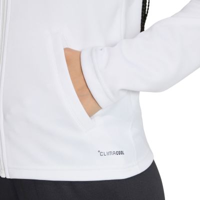 5. adidas Entrada 26 Track Damen-Trainingsjacke, weiß, JZ6603