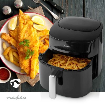 2. Heißluftfritteuse Nedis 7,2 l KAAF170BK