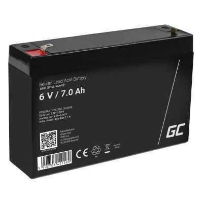 GREEN CELL GEL-BATTERIE AGM12 6V 7AH