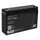 GREEN CELL GEL-BATTERIE AGM12 6V 7AH