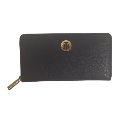 Tommy Hilfiger Damen-Geldbörse TH Core, groß, schwarz - AW0AW08011 CJM