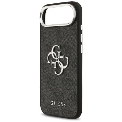 6. Guess 4G Big 4G Classic Logo Hülle für iPhone 17 Air - Schwarz