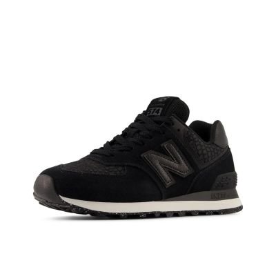 3. New Balance WL574 Lifestyle-Sneaker für Damen in Schwarz (WL574PSS)