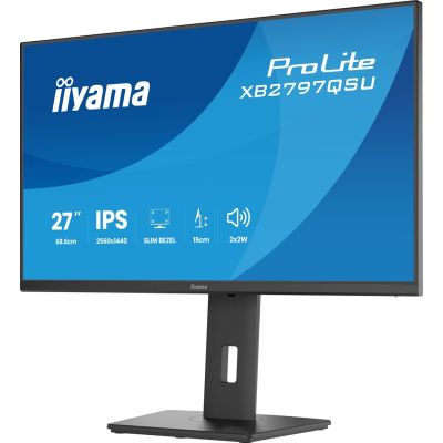 7. iiyama ProLite XB2797QSU-B1 Computermonitor 68,6 cm (27") 2560 x 1440 px Quad HD LED Schwarz