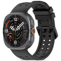 Tech-Protect Silikon-Air-Armband für Samsung Galaxy Watch Ultra 47 mm – Schwarz
