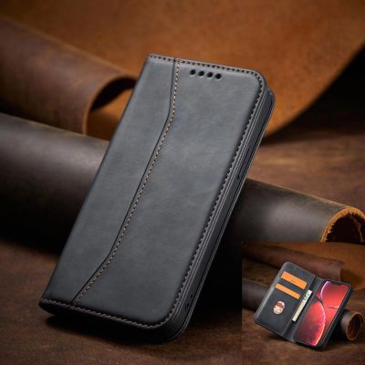 12. Magnet Fancy Case Case für iPhone 13 Pro Max Tasche Brieftasche Kartenhalter Schwarz