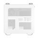 36. Gehäuse Asus TUF GAMING GT502 HORIZON TG ARGB WHITE
