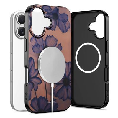 2. Tech-Protect Lamano MagSafe Hülle für iPhone 17 - braun-lila