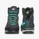 3. Scarpa Mescalito TRK GTX Damen-Trekkingschuhe – Tropengrün/Dunkelanthrazit, Größe: 37_5
