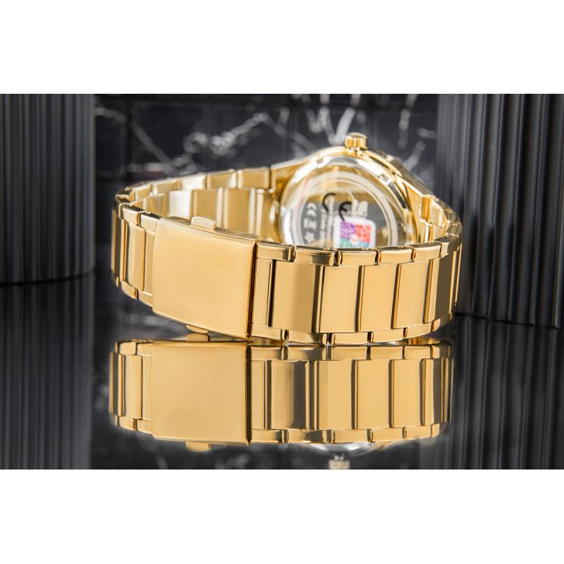 5. Herrenuhr Skmei 9140GDBK + Box