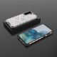 13. Wabenhülle Panzerhülle mit Gelrahmen für Samsung Galaxy S22+ (S22 Plus) transparent