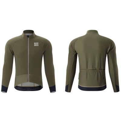 2. Rockbros YDWT014 Winter-Fleece-Doppellagige Radjacke Größe L - Grün