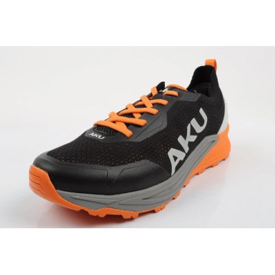 4. Aku Herren-Outdoor-Trekkingschuhe Aira, bequeme Wanderschuhe, schwarz, grau, orange