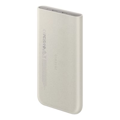 3. Powerbank Samsung EB-U2510XUEGEU induktiv 10000 mAh 2x USB-C 25W SFC - Beige